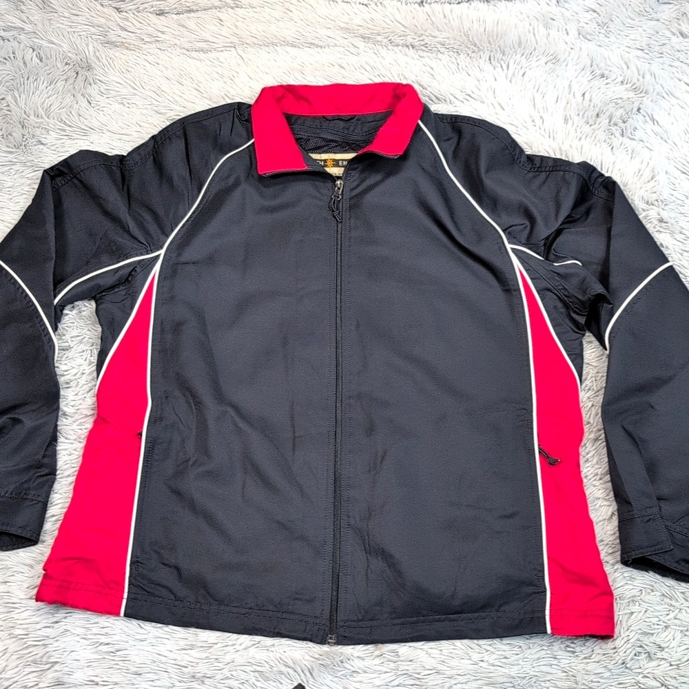 North End Jacket Womens XXL Blue‎ Windbreaker Zip Up Pockets Gorpcore Comfort